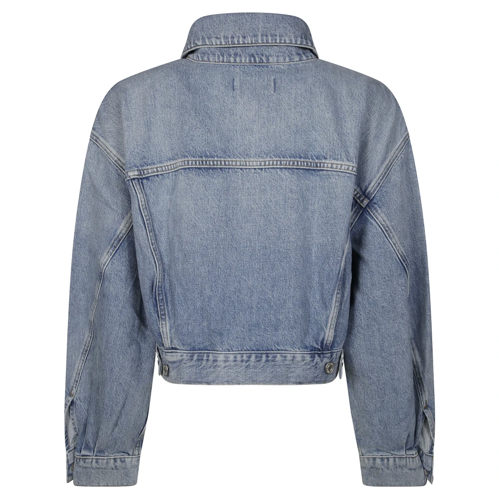 Agolde Ruimte Q Jas Blue Dames