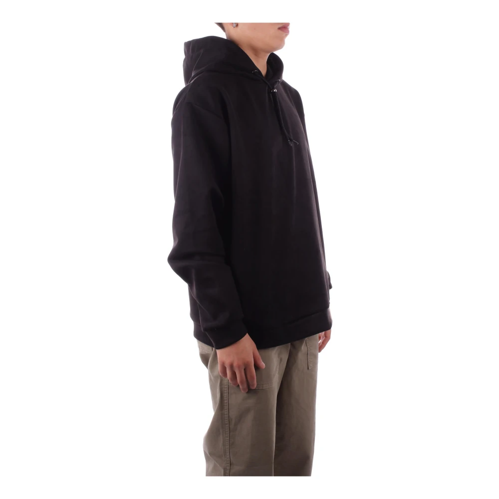 Costume National Zwarte hoodie trui Black Heren