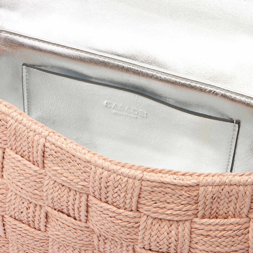 Casadei Hanoi Vegan Leren Tas Pink Dames