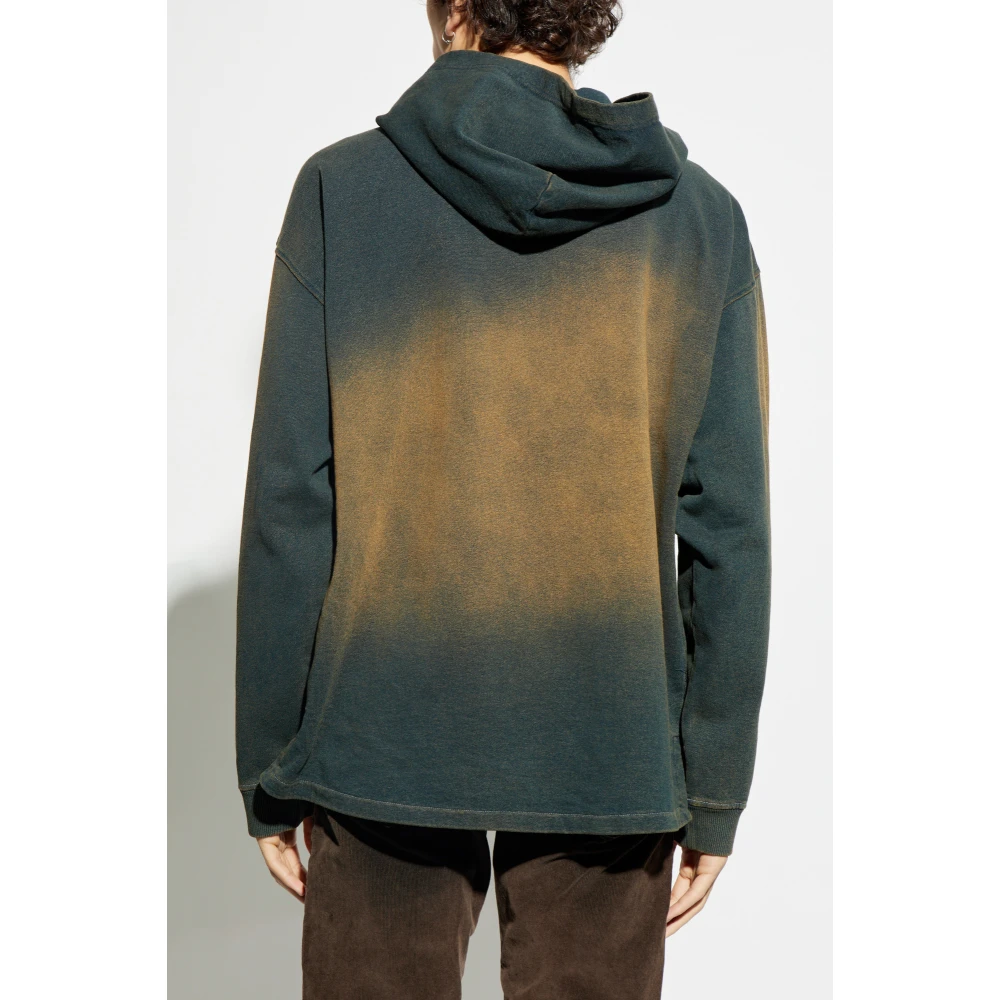 Diesel Hoodie 'S-Blaxt-Hood-Zip' Brown Heren