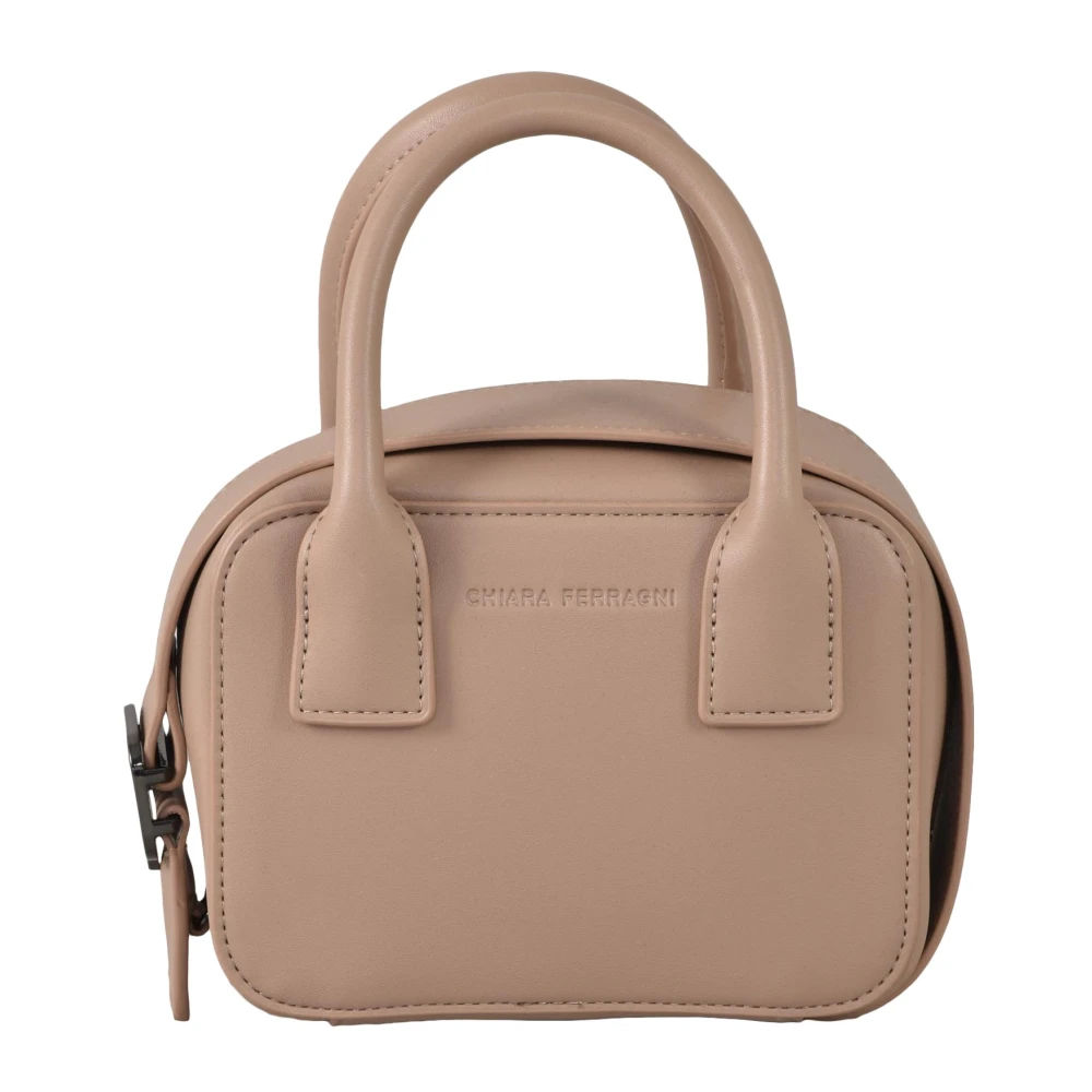 Chiara Ferragni Collection Stijlvolle Polyester Tas Beige Dames