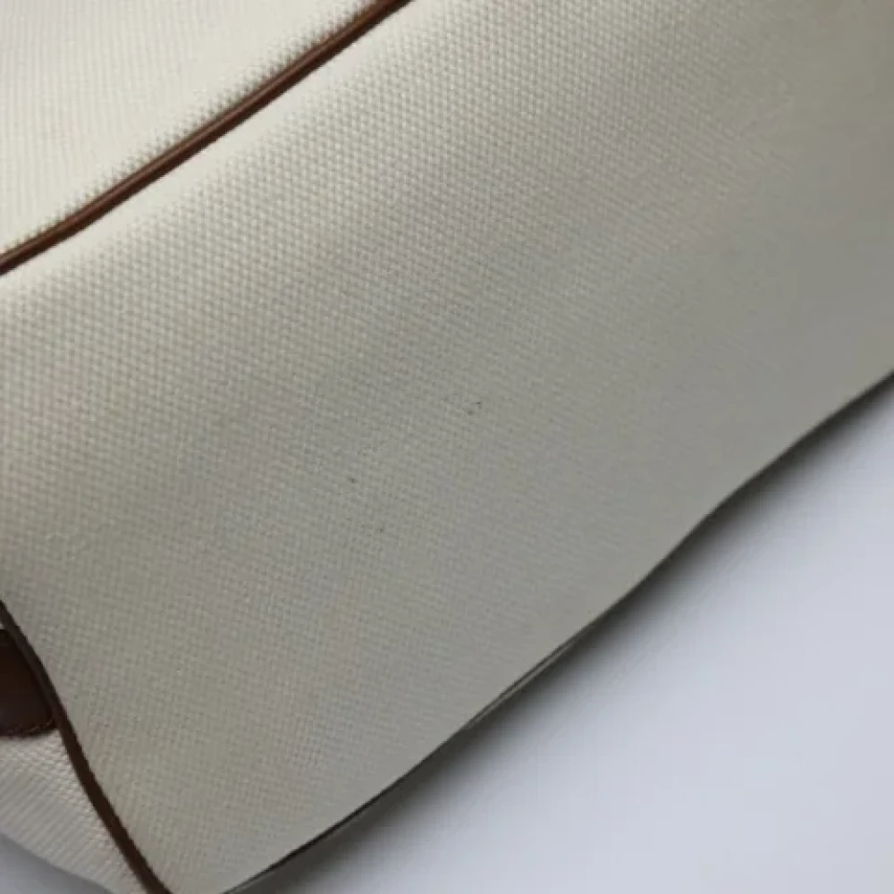 Michael Kors Pre-owned Fabric totes Beige Dames