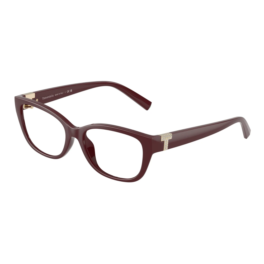 Tiffany Stijlvolle Bril in Blauwe Kleur Purple Dames