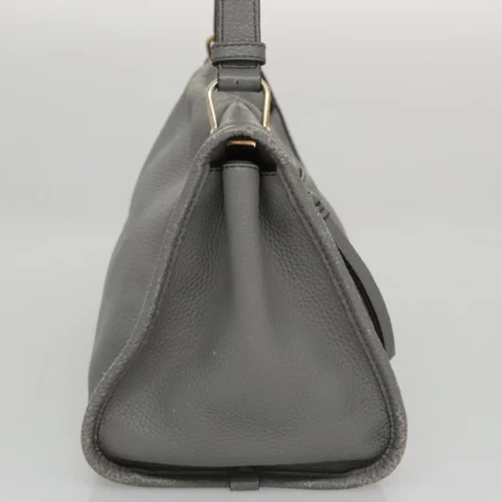 Bally Pre-owned Leather handbags Gray Dames