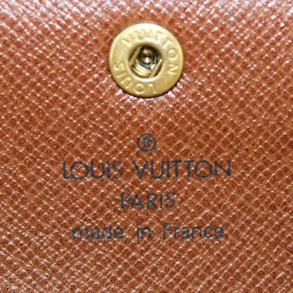 Louis Vuitton Vintage Pre-owned Canvas key-holders Brown Dames
