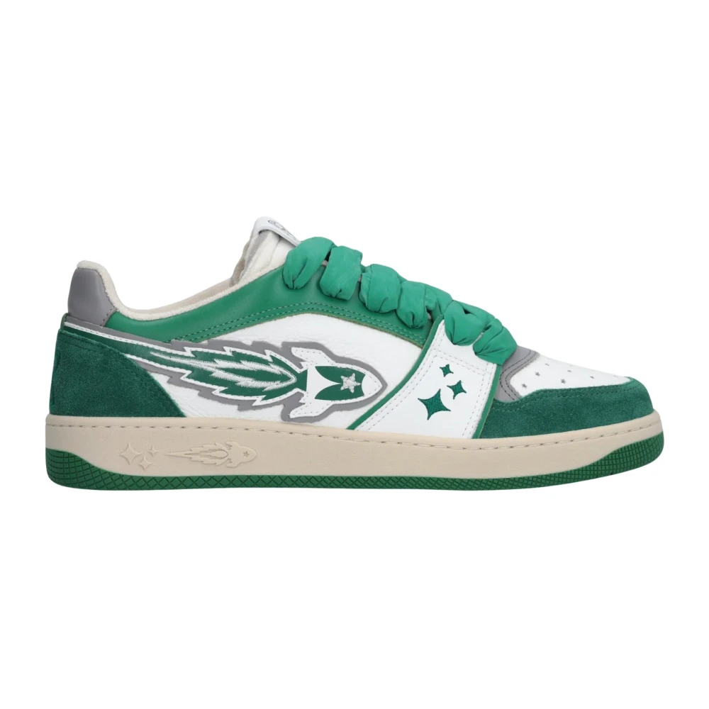 Enterprise Japan Groene EJ EGG Rocket Sneakers Heren Schoenen