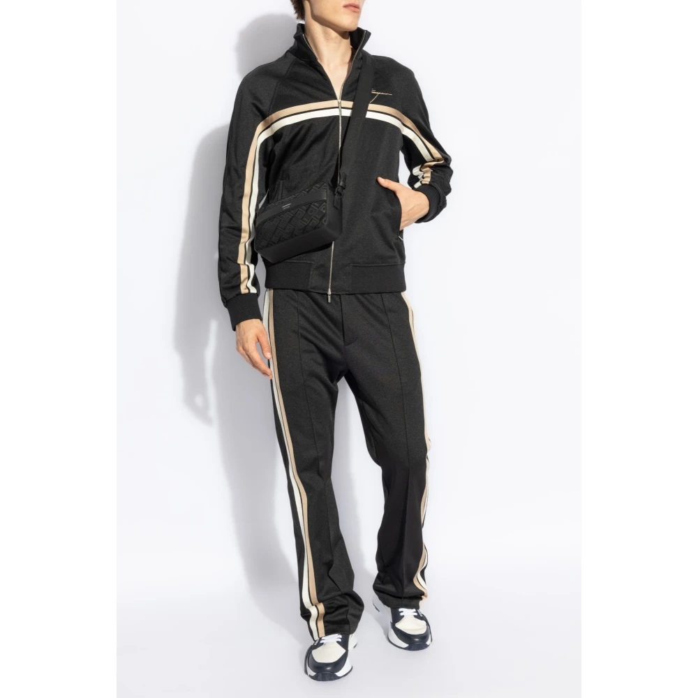 Salvatore Ferragamo Sweatshirt met logo Black Heren