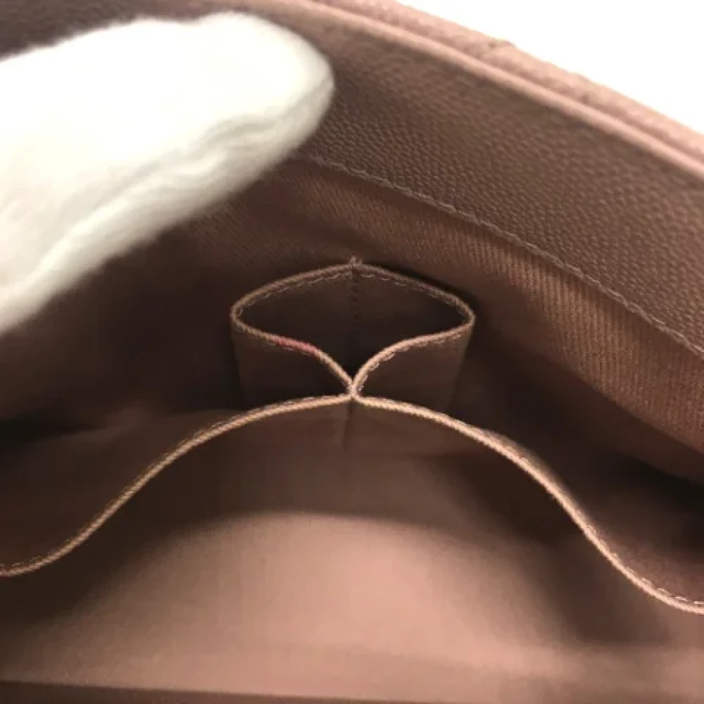 Chanel Vintage Pre-owned Leather chanel-bags Pink Dames