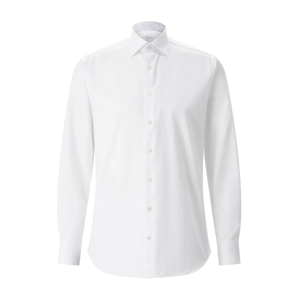 Stenströms Men's White Formal Shirts, 2XL, Long-Sleeve Shirt