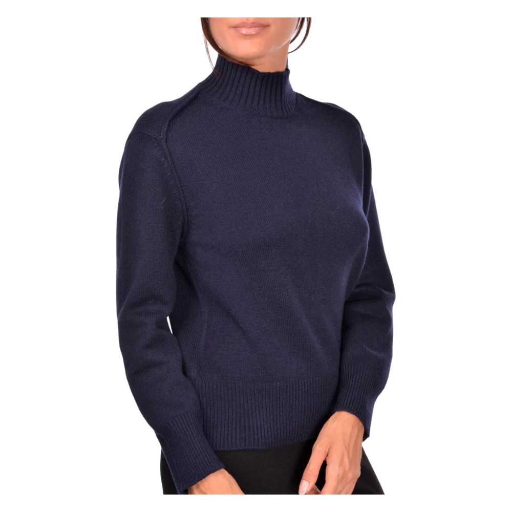 Gran Sasso Stijlvolle Lupetto Trui Blue Dames