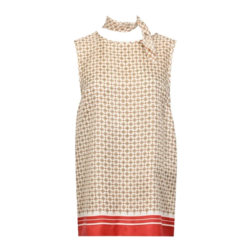 Max Mara Studio Vrouw Multicolor Tops Dames, Veelkleurig, Xs, Wol, Mstscatola Top
