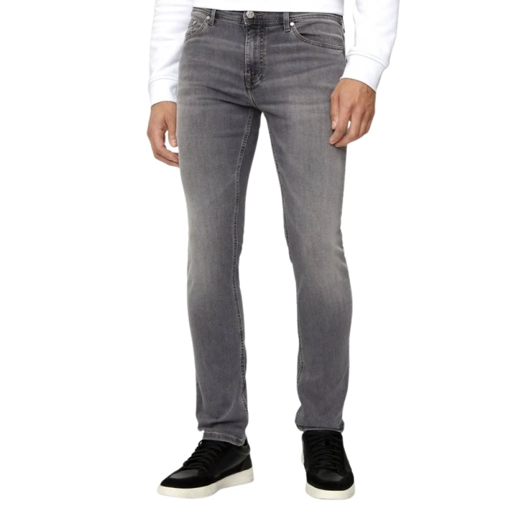 Karl Lagerfeld Grå Slim-Fit Jeans