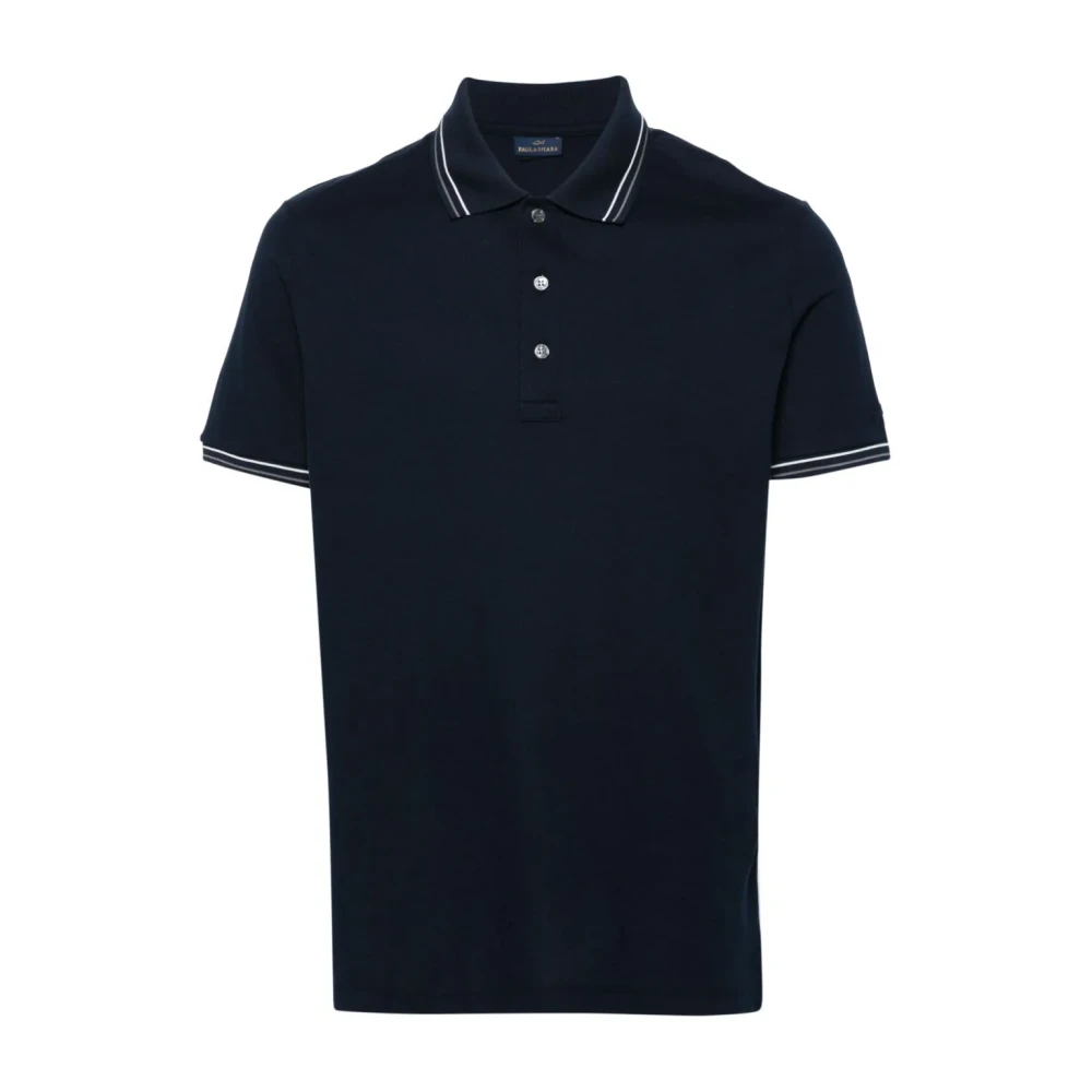 PAUL & SHARK Polo Shirts Blue Heren
