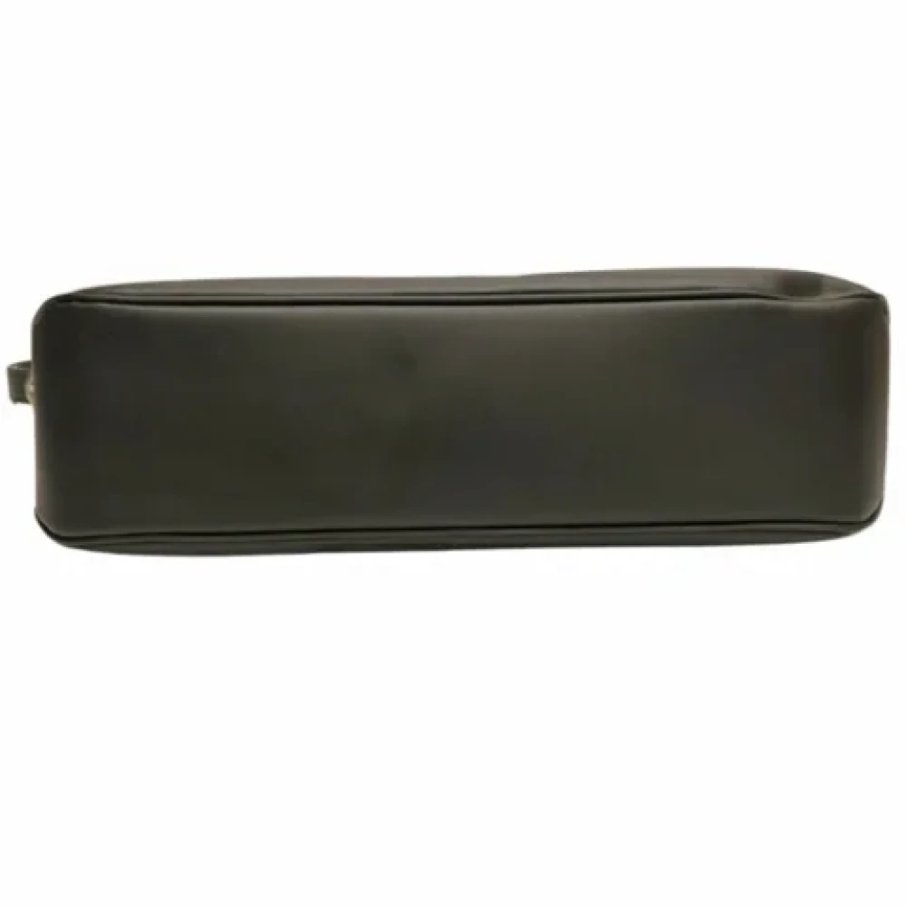 Salvatore Ferragamo Pre-owned Leather shoulder-bags Black Dames