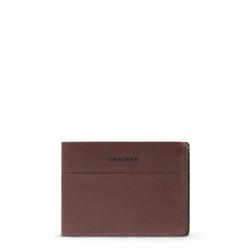 Piquadro Men's Brown ’S Leather Wallet With Coin Pocket And Rfid Protection - Wallets & Cardholders - One Size - Accessories