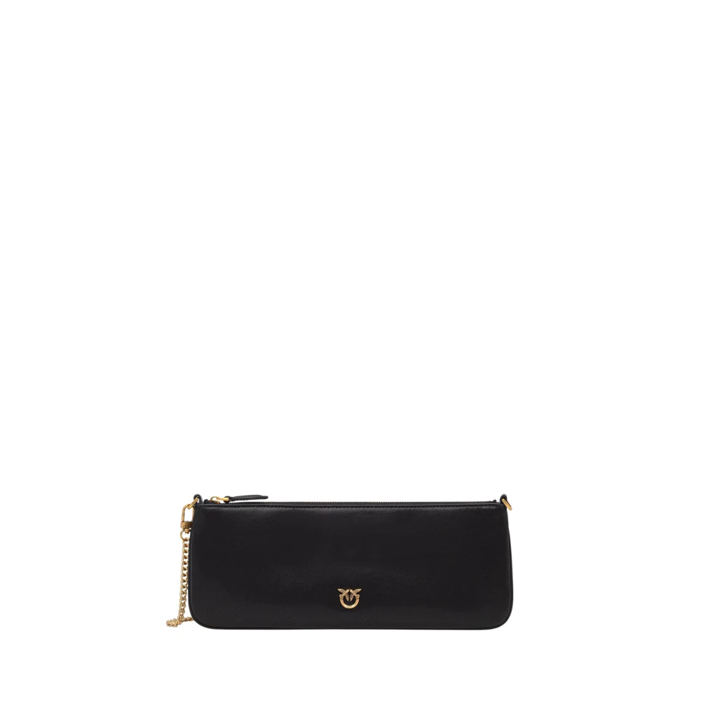 Pinko New Horizontal Flat - Female - Clutches - Black - One Size - Bags