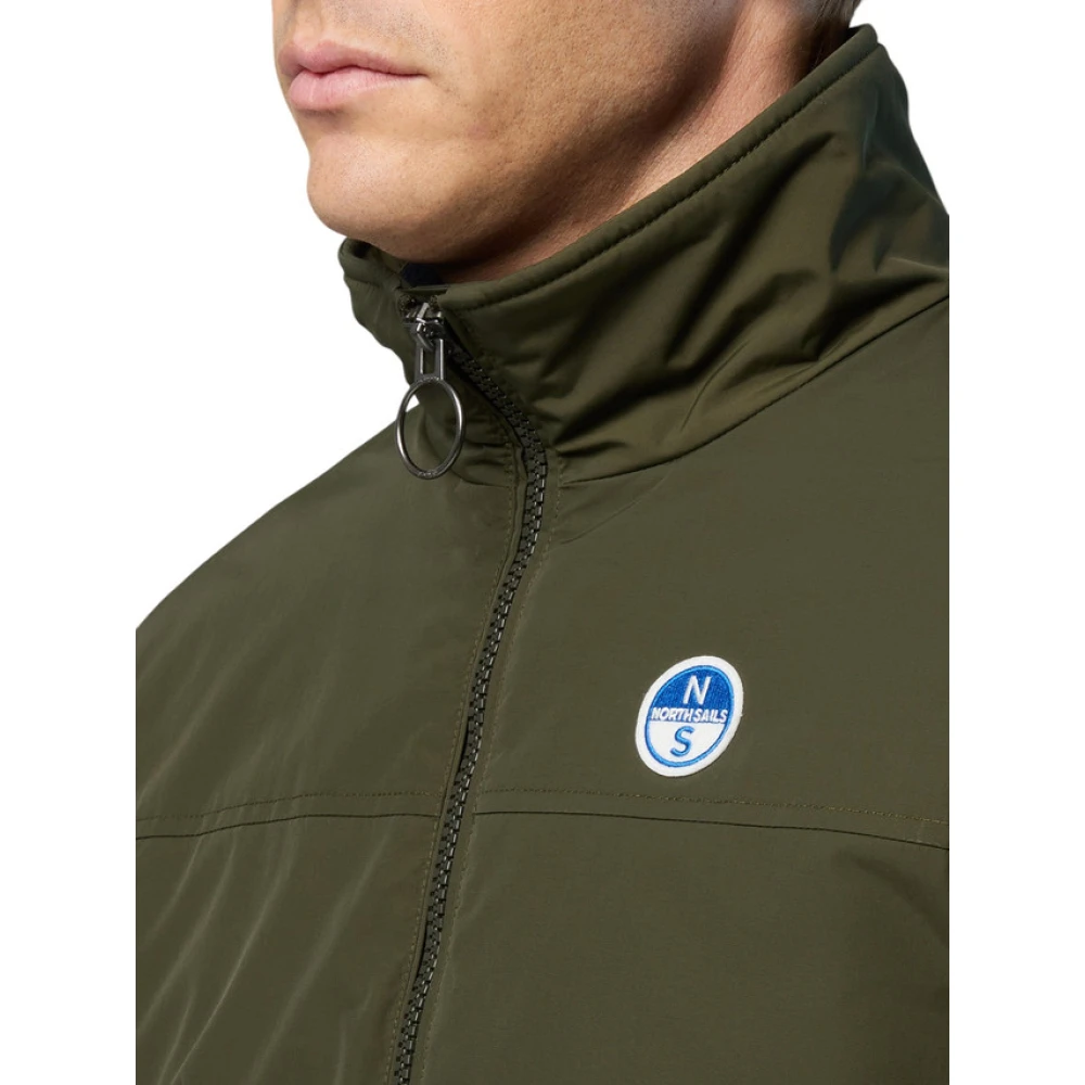 North Sails Stijlvolle Bomberjack voor Mannen Green Heren