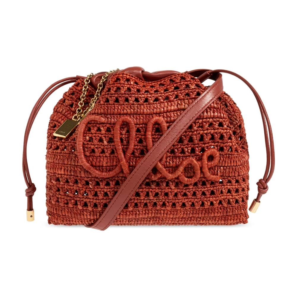 Chloé Summer Banana Mini Bag - Female - Bucket Bags - Red - One Size - Bags