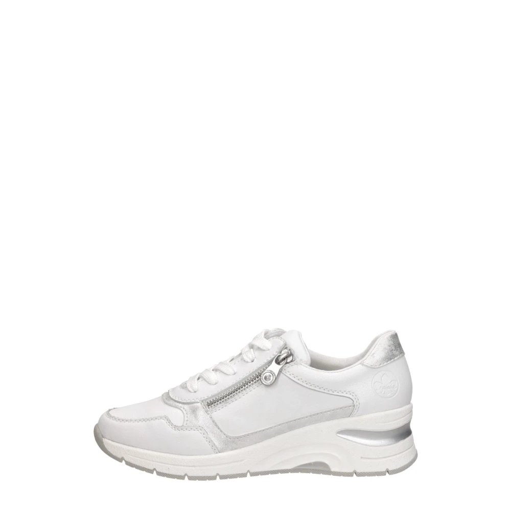 Rieker Sneakers Laag Dames Schoenen Wit