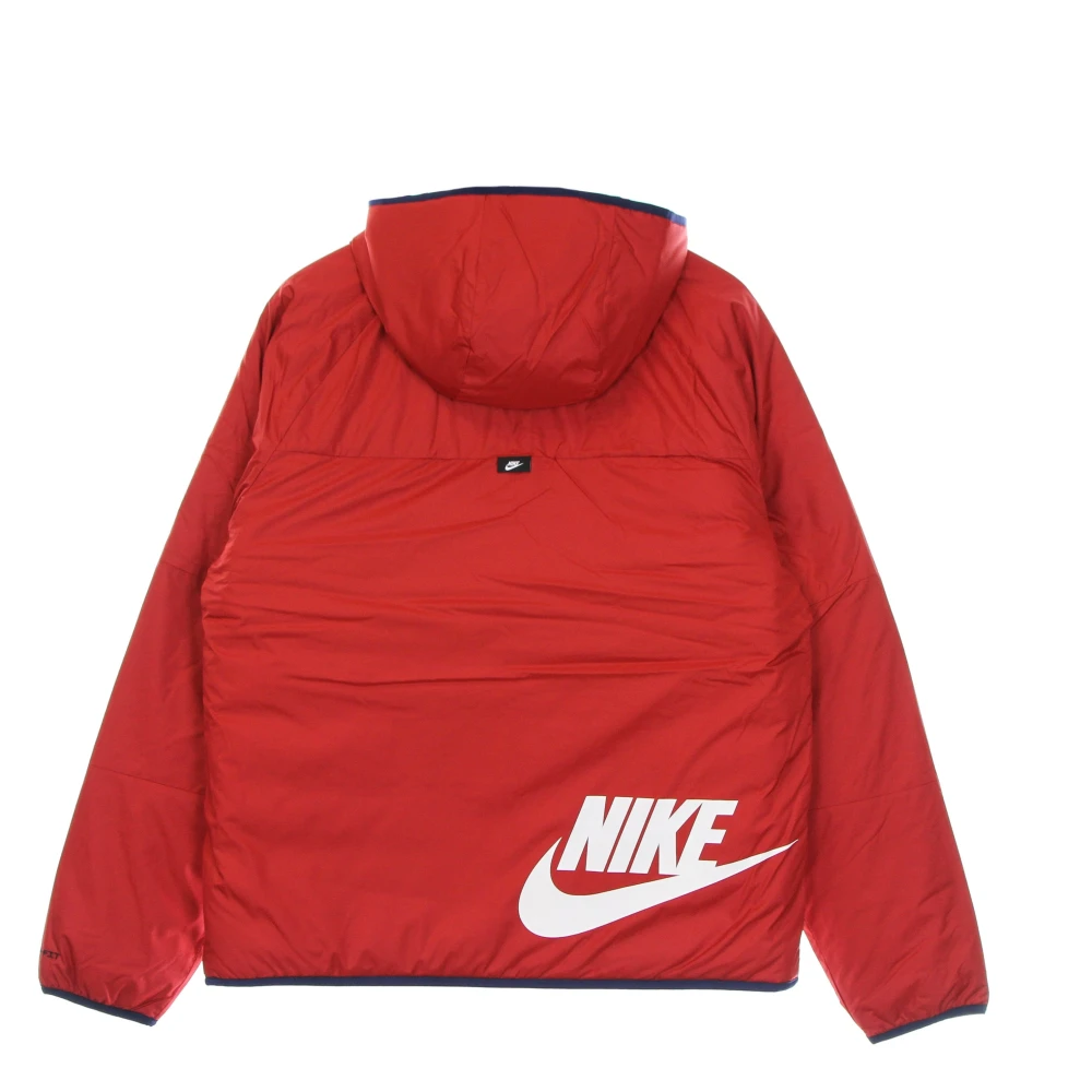 Nike Omkeerbaar capuchonjack Gym Rood Midnight Navy Red Heren