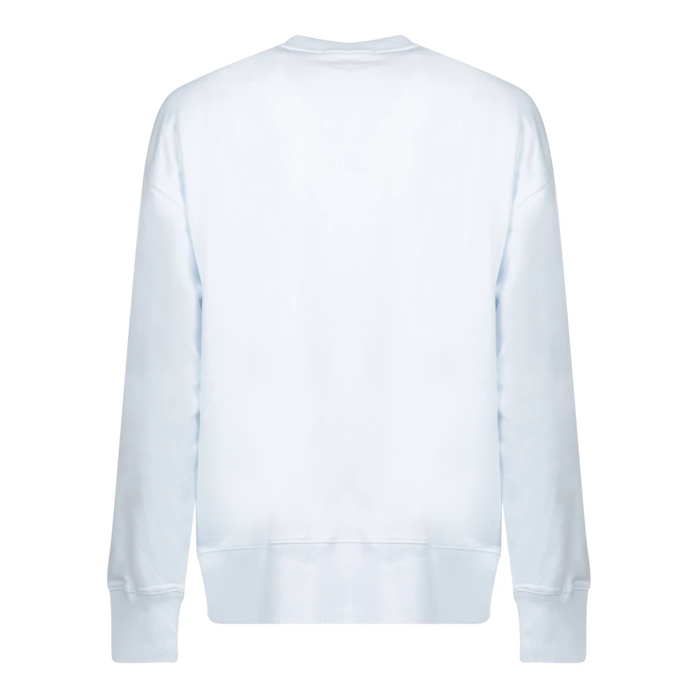 Msgm Witte Sweatshirt voor Mannen Aw24 White Heren