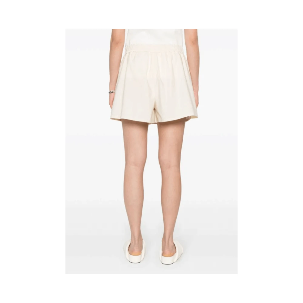 Moncler Short Shorts White Dames