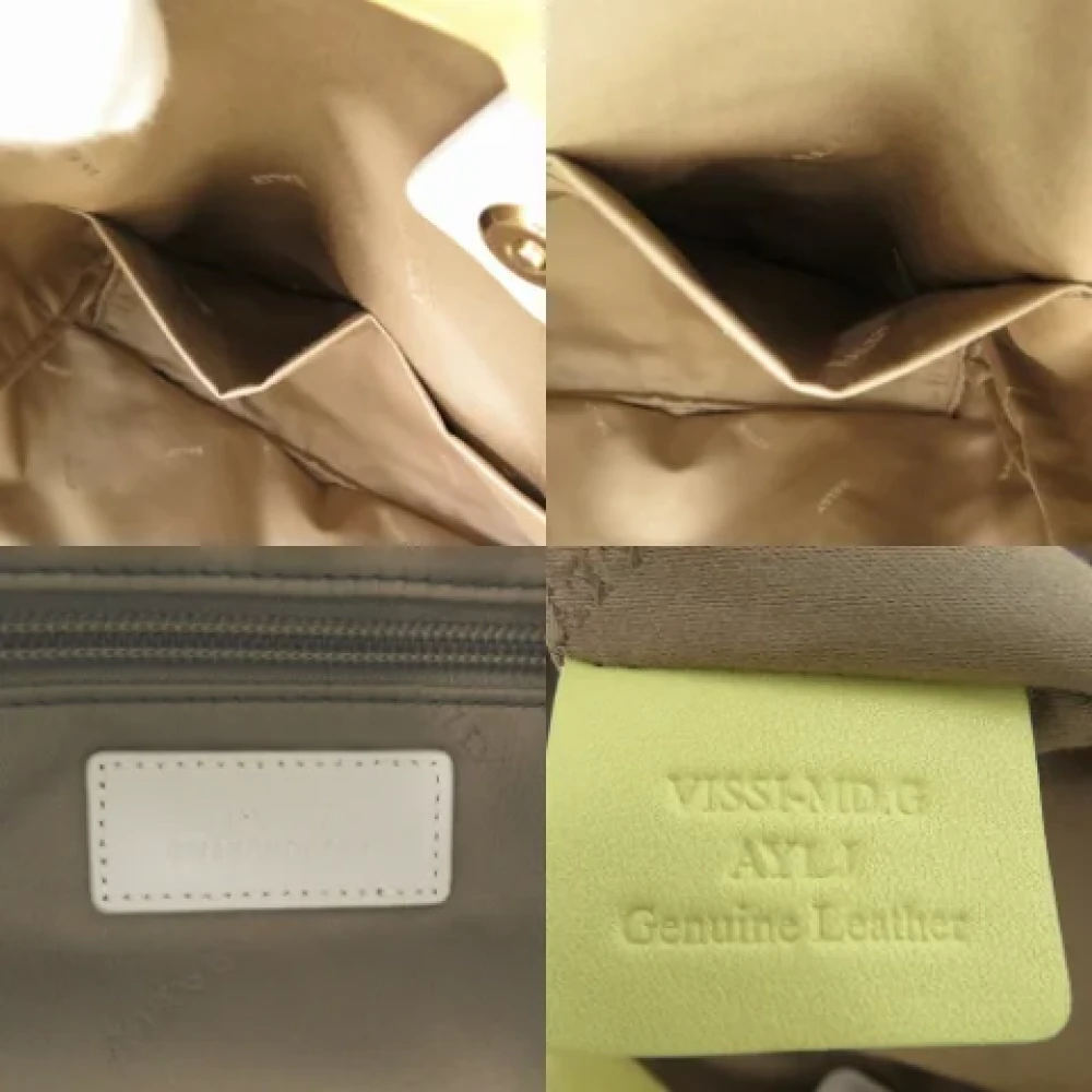 Bally Pre-owned Leather handbags Yellow Dames