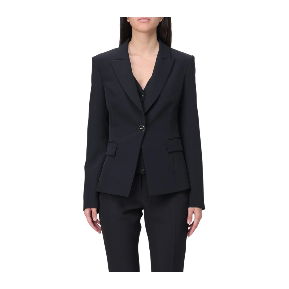 Liu Jo Klassieke Jas Black Dames