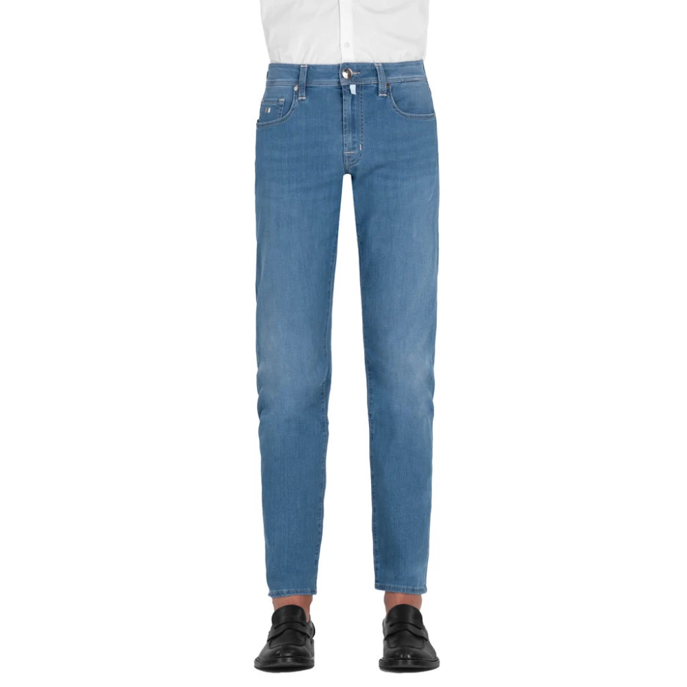 Tramarossa Herenjeans van hoge kwaliteit regular fit 5 zakken Blue Heren