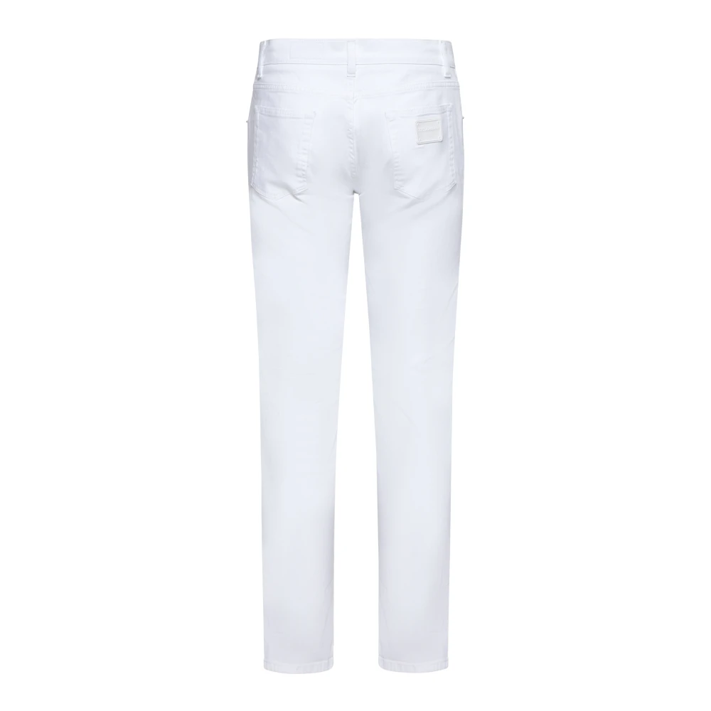 Dolce & Gabbana Stijlvolle Jeans voor Mannen en Vrouwen White Heren