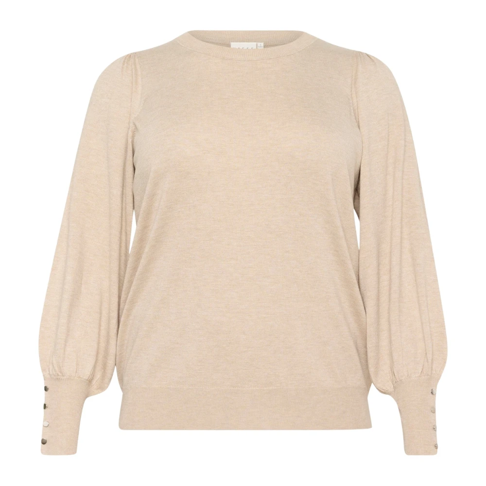 Kaffe Curve Donna Gris Maglione Da Lizzy No - Immagine 2