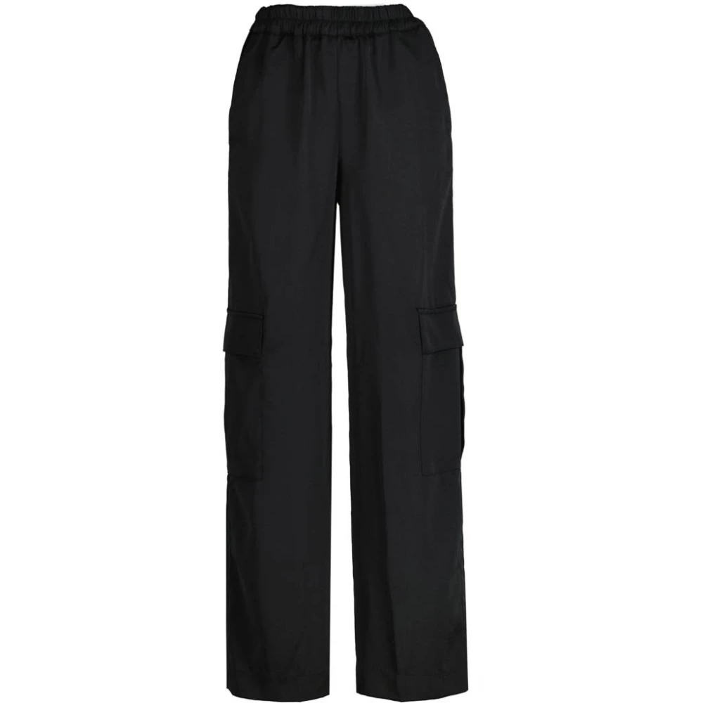Co'Couture Chino Broek Black Dames