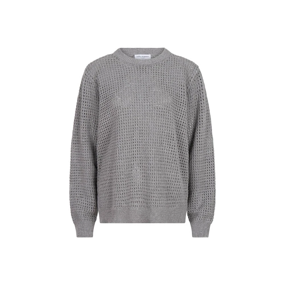 Lofty Manner Sia Grijze Sweater Gray Dames