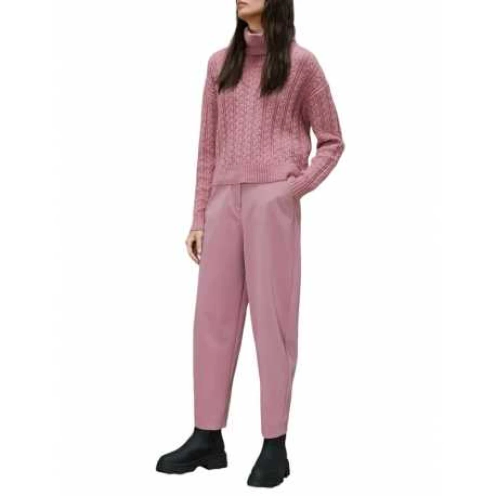 RRD Roze Twisted Trui met Col Pink Dames