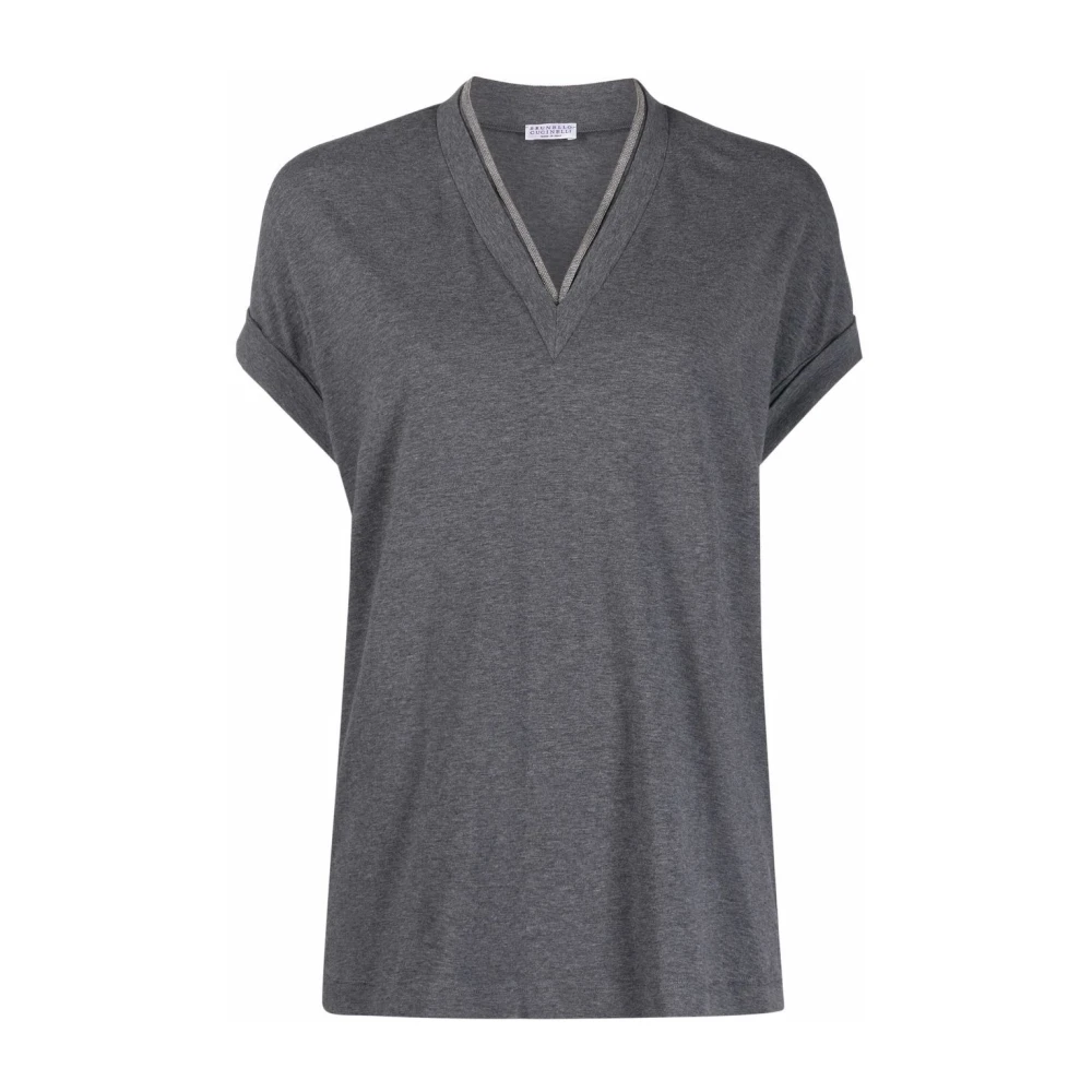 Tops > T-Shirts - - Brunello Cucinelli - Modalova