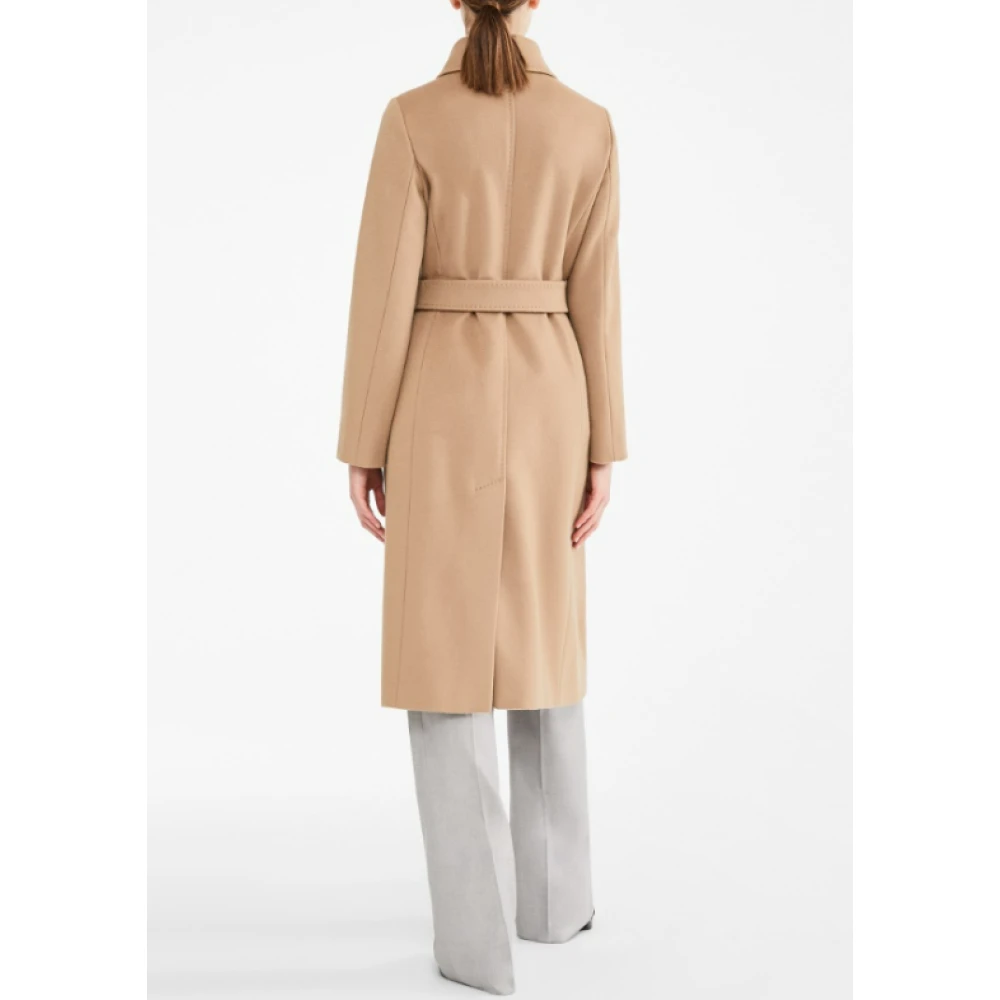 Max Mara Kameel Jassen Bcollag Brown Dames