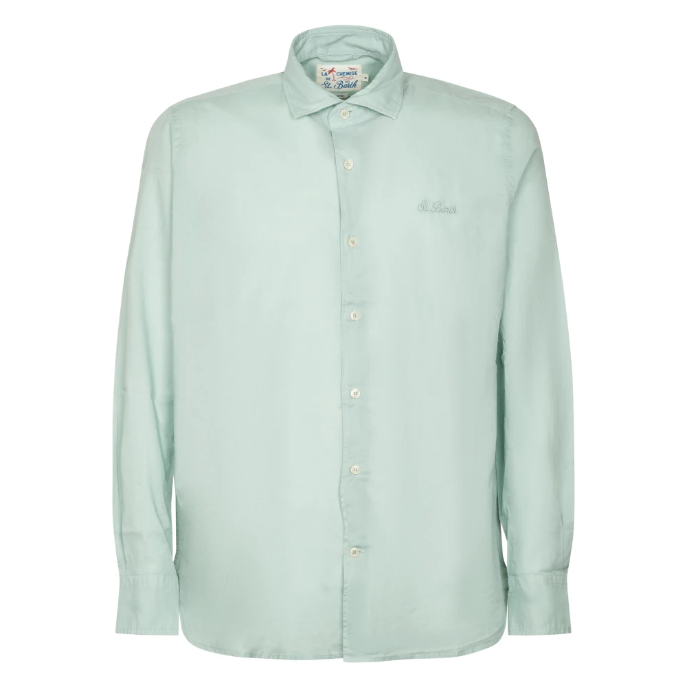 Mc2 Saint Barth Green Casual Shirts, Male, L, Chemise Ice