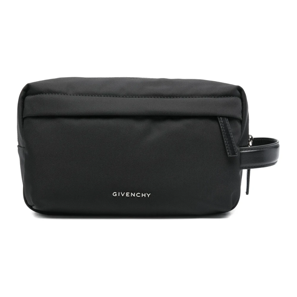 Givenchy Men's Black Toilet Bags, One Size, U Backpack Toilet Pouch
