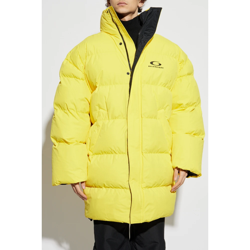 Balenciaga Gewatteerde jas uit de Skiwear collectie Yellow Heren