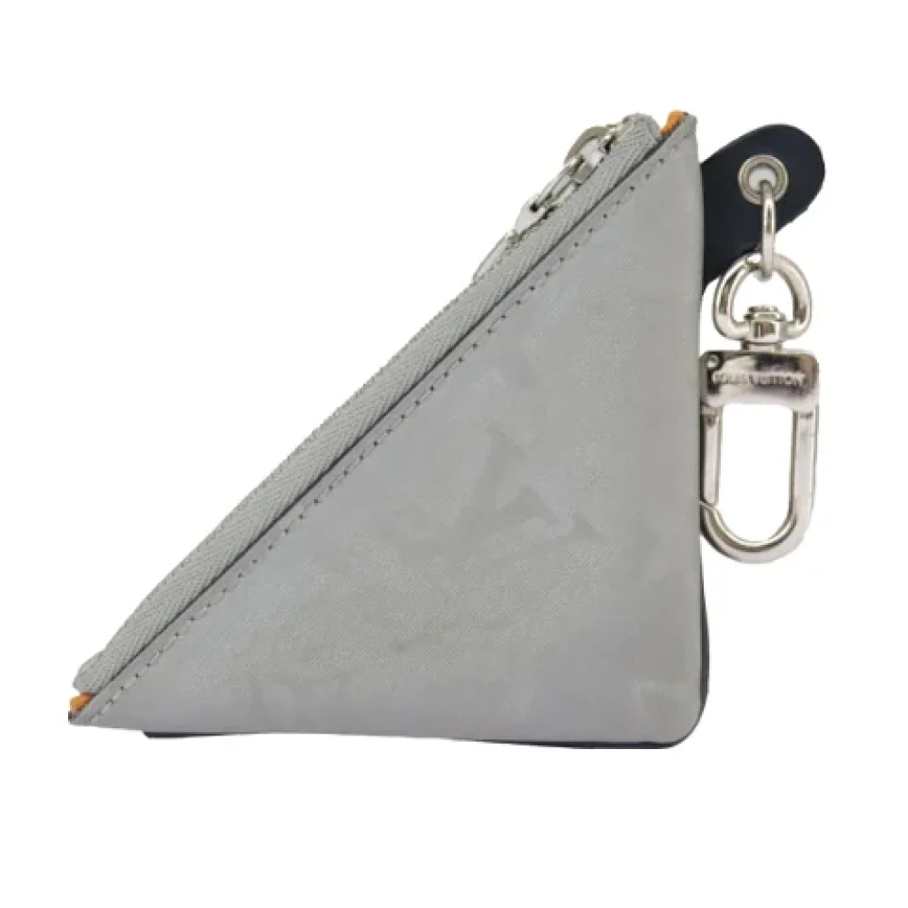 Louis Vuitton Vintage Pre-owned Canvas key-holders Gray Dames