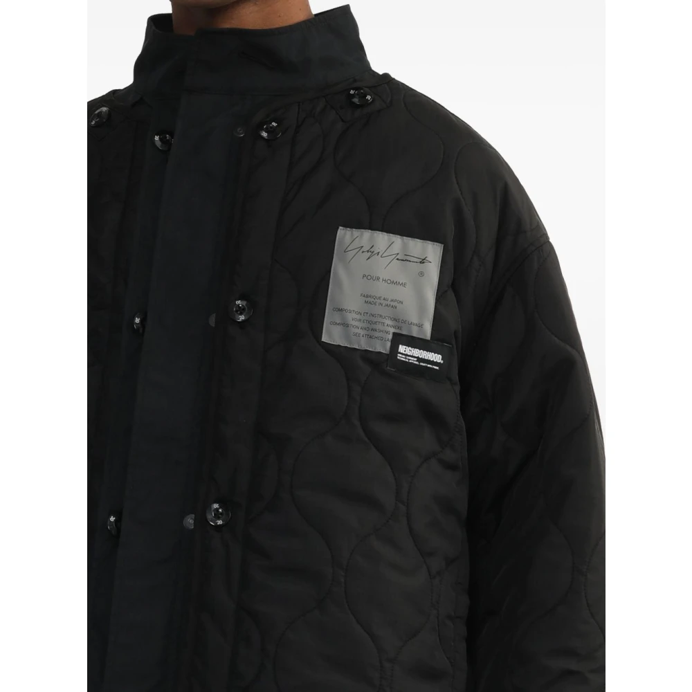 Yohji Yamamoto Zwarte Herenjassen Black Heren
