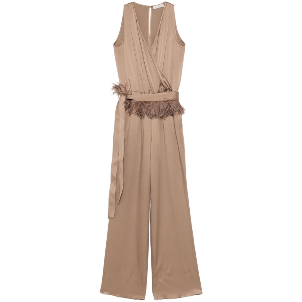 Antonelli Firenze Bruine Elastische Taillebroek Brown Dames