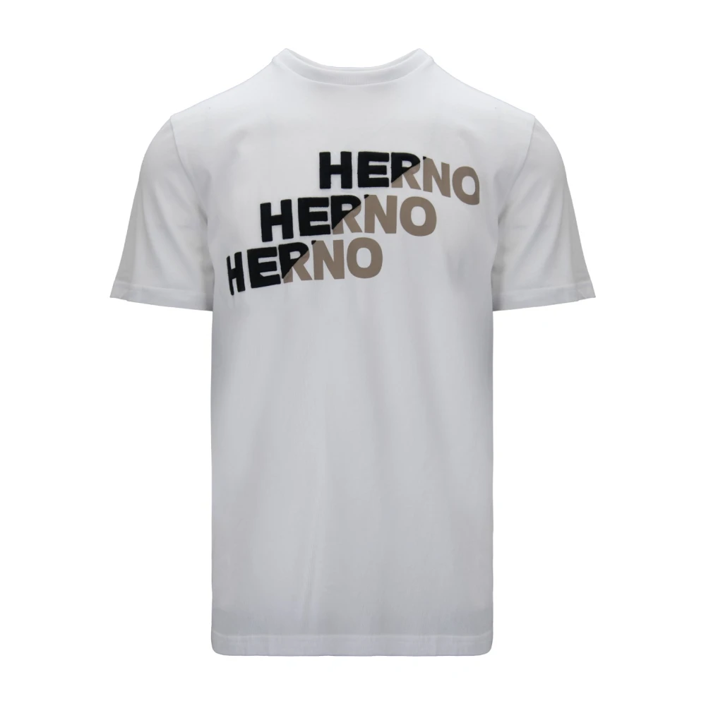 Herno - Tops > T-Shirts - White - Herno - Modalova