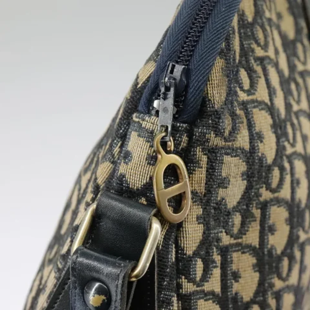 Dior Vintage Pre-owned Canvas dior-bags Gray Dames