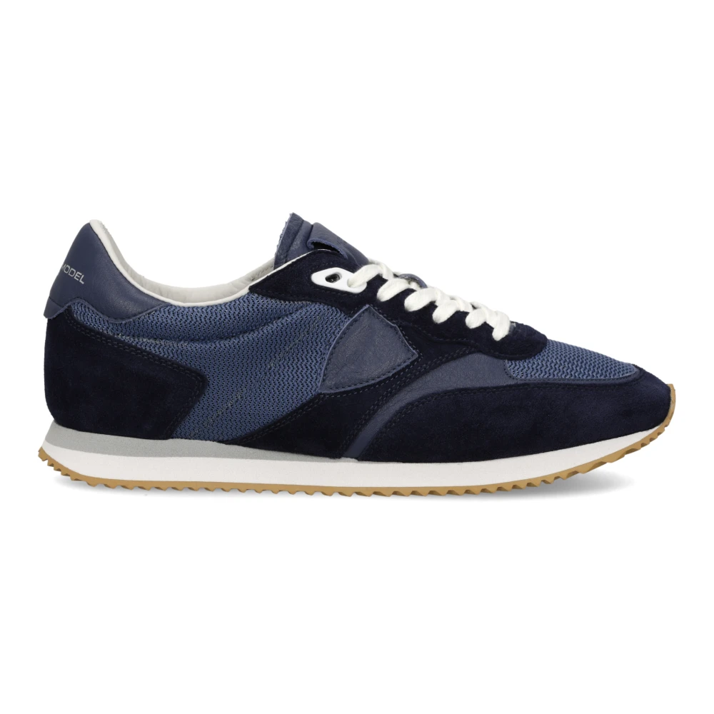 Philippe Model Men's Blue Sneakers, 6 Uk, Blville Running