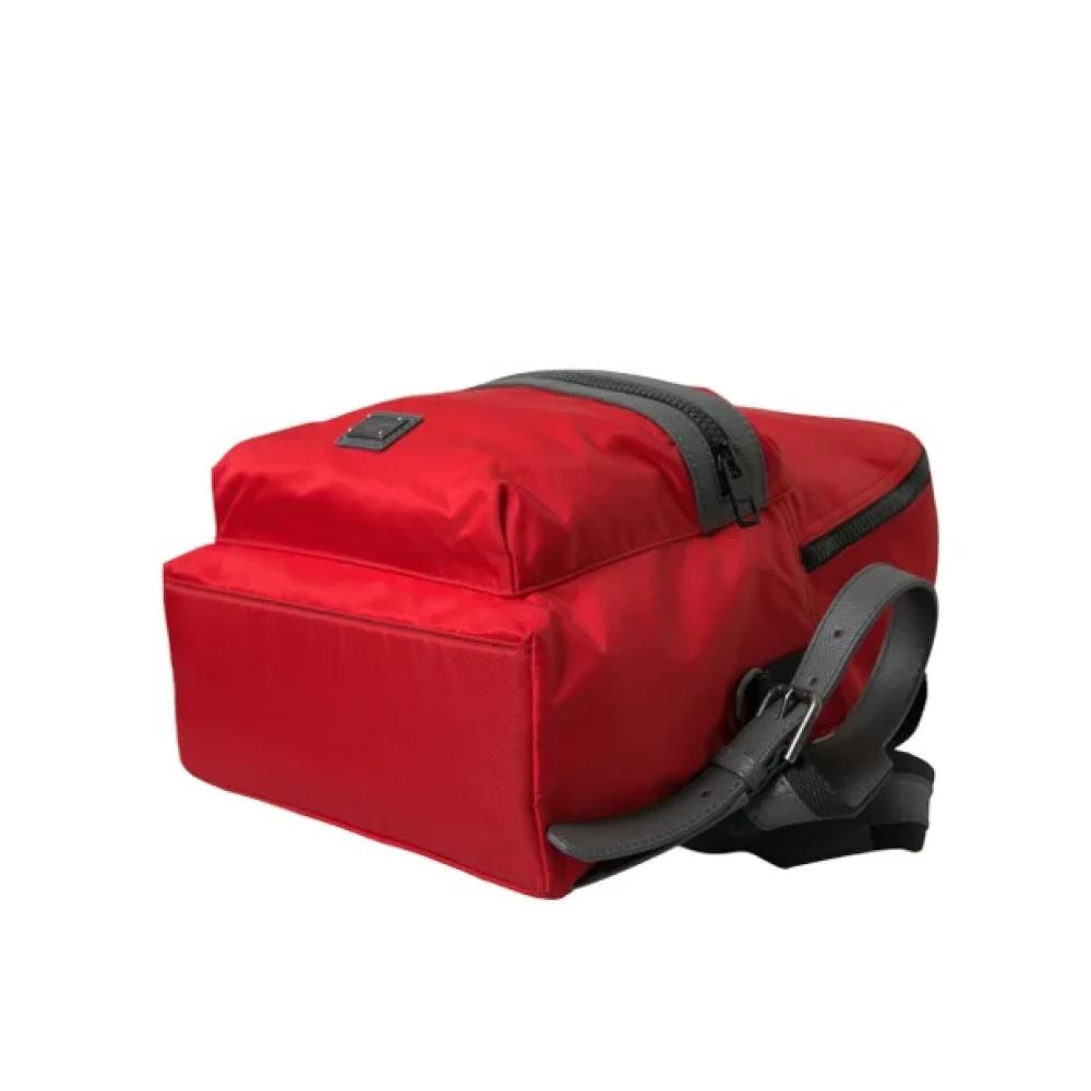 Dolce & Gabbana Pre-owned Fabric backpacks Red Dames