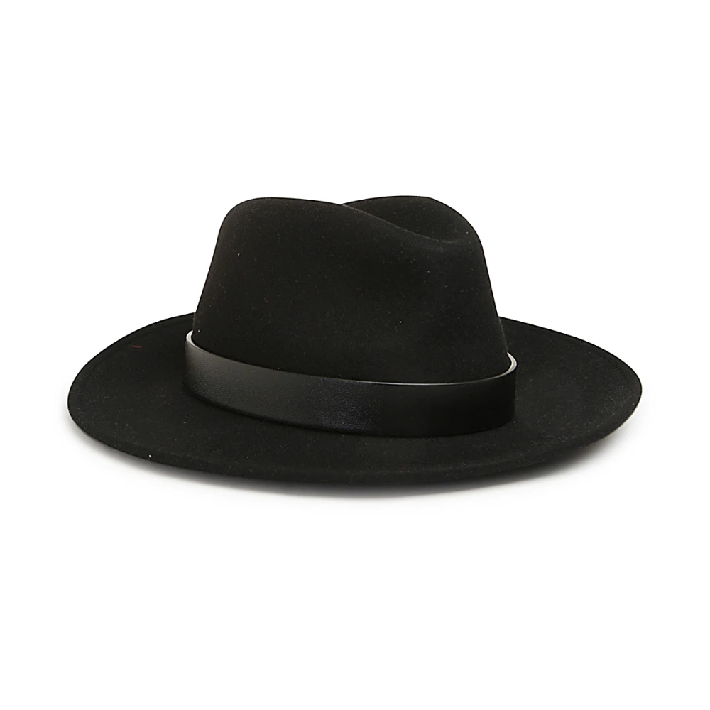 Valentino Garavani Zwarte hoeden voor een stijlvolle uitstraling Black Dames