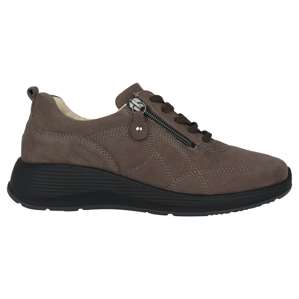 Waldläufer Brede pasvorm damessneakers – Dames Schoenen Grijs