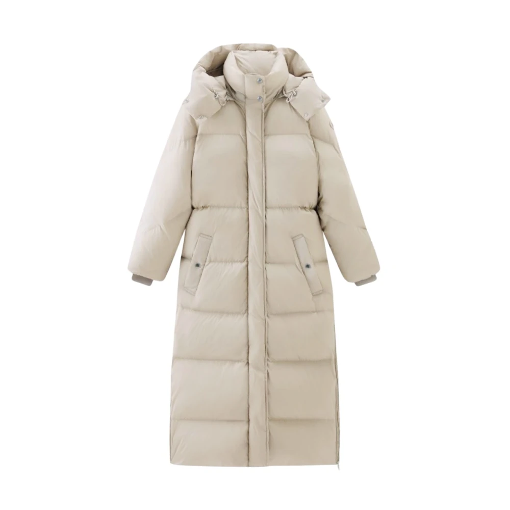 Woolrich - Coats > Parkas - Beige - Woolrich - Modalova