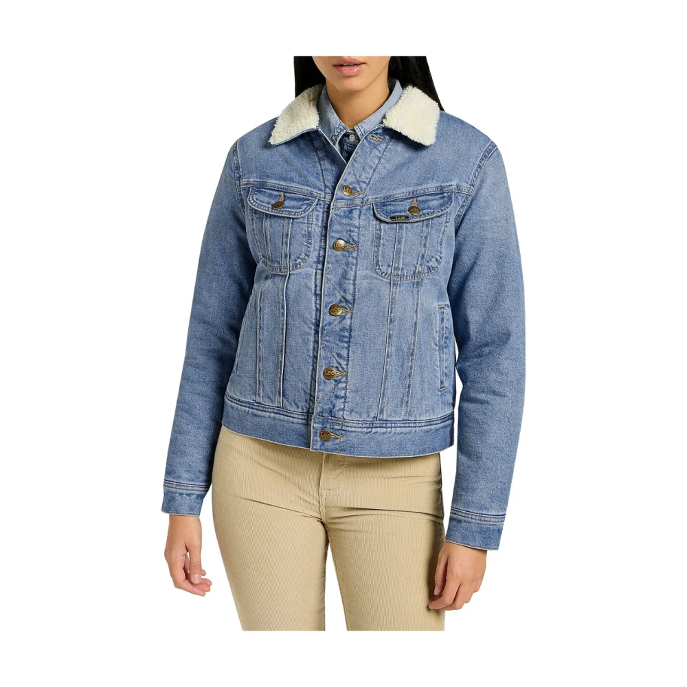 Jackets > Denim Jackets - - Lee - Modalova